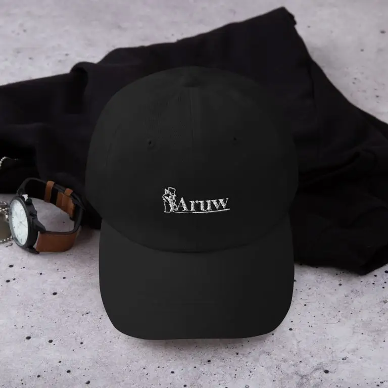 casquette brodé – aruw original